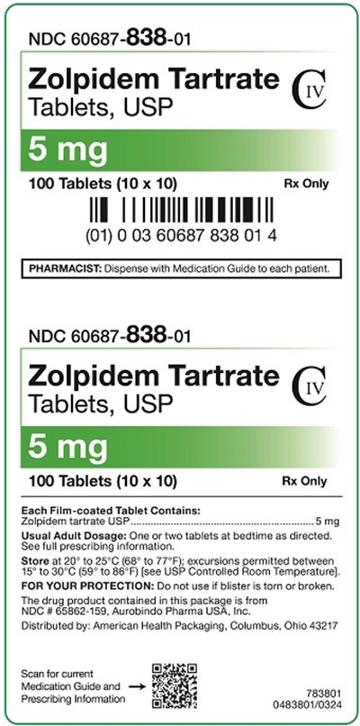 5 mg Zolpidem Tartrate Tablets Carton (5 mg Zolpidem Tartrate Tablets Carton)